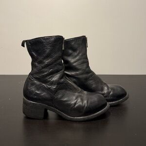 Guidi PL2 Back Zip Boots – Black – Size 37 (Women)